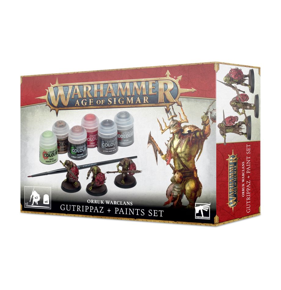 Age of Sigmar: Gutrippaz + Paints Set