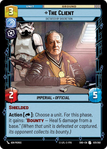 The Client - Dictated by Discretion (031/262) (031/262) [Shadows of the Galaxy]
