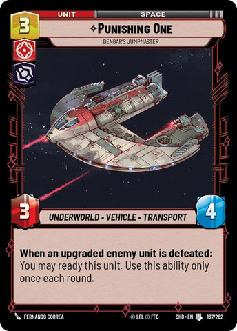Punishing One - Dengar's Jumpmaster (137/262) (137/262) [Shadows of the Galaxy]