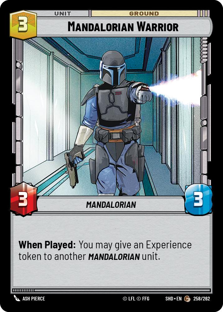 Mandalorian Warrior (258/262) (258/262) [Shadows of the Galaxy]