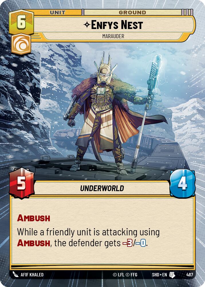 Enfys Nest - Marauder (487) (Hyperspace) (487) [Shadows of the Galaxy]