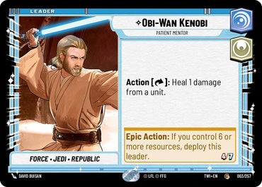 Obi-Wan Kenobi - Patient Mentor (003/257) (003/257) [Twilight of the Republic]