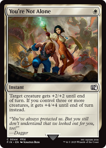 You're Not Alone [FINAL FANTASY]