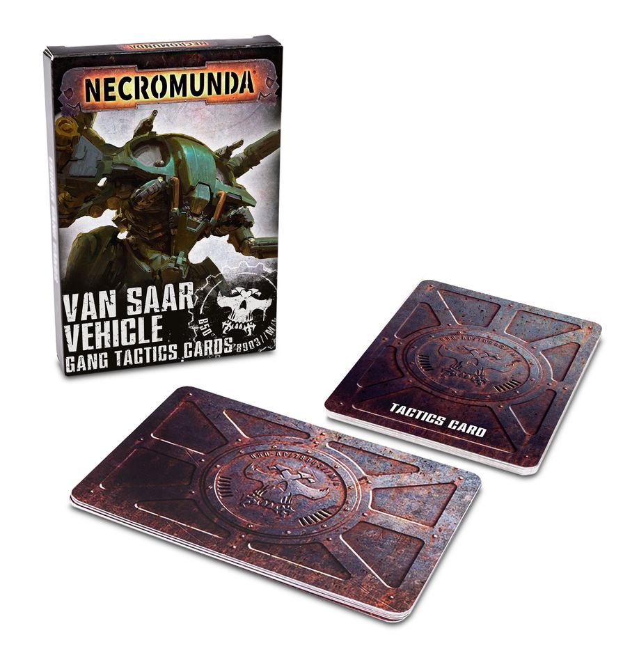 VAN SAAR VEHICLE GANG TACTICS CARDS