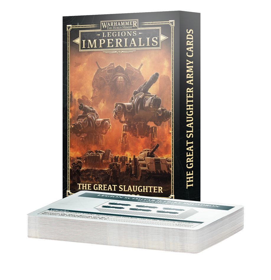 WH HH: The Great Slaughter Army Cards