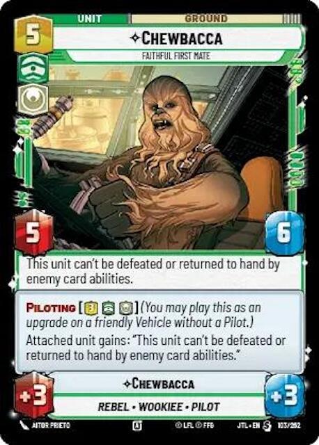 Chewbacca - Faithful First Mate (103/257) [Jump to Lightspeed]