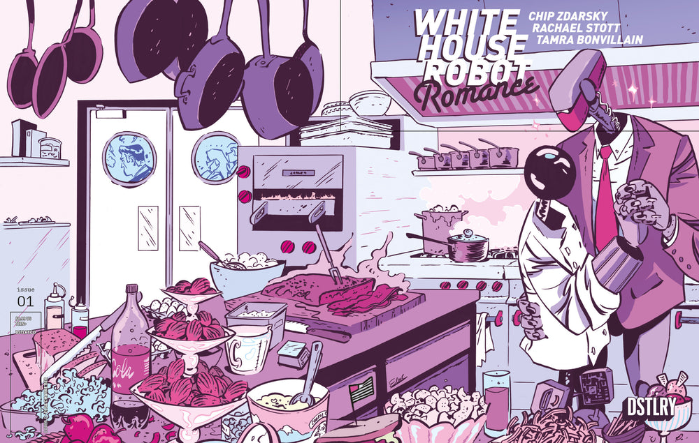 White House Robot Romance #1 Elsa Charretier 10 Copy Variant