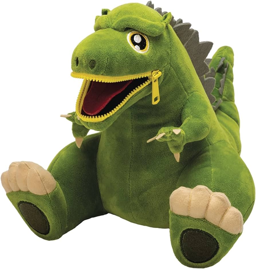 Godzilla Standard Zipper Mouth Plush