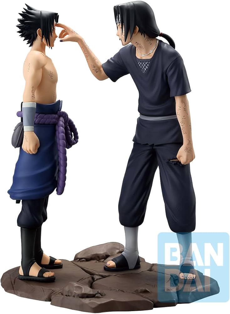 Sasuke & Itachi Uchiha (Red Eyes Reflecting the Heart) Revible Moment Ichibansho Figure
