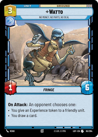Watto - No Money, No Parts, No Deal (65/264) (65/264) [Legends of the Force]