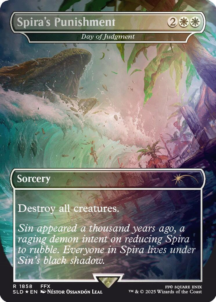 Spira's Punishment - Day of Judgment (Rainbow Foil) [Secret Lair Drop Series]