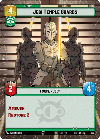 Jedi Temple Guards (377) (Hyperspace) (377) [Legends of the Force]