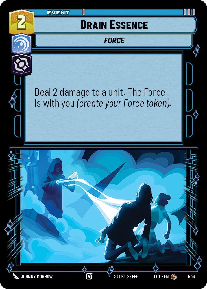 Drain Essence (543) (Foil) (543) [Legends of the Force]