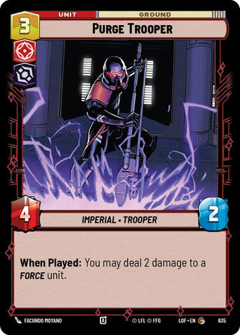 Purge Trooper (635) (Foil) (635) [Legends of the Force]