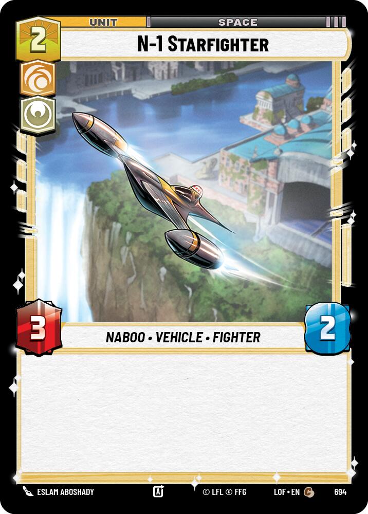 N-1 Starfighter (694) (Foil) (694) [Legends of the Force]