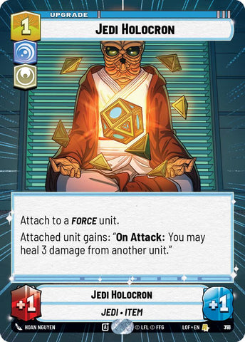 Jedi Holocron (791) (Hyperspace Foil) (791) [Legends of the Force]