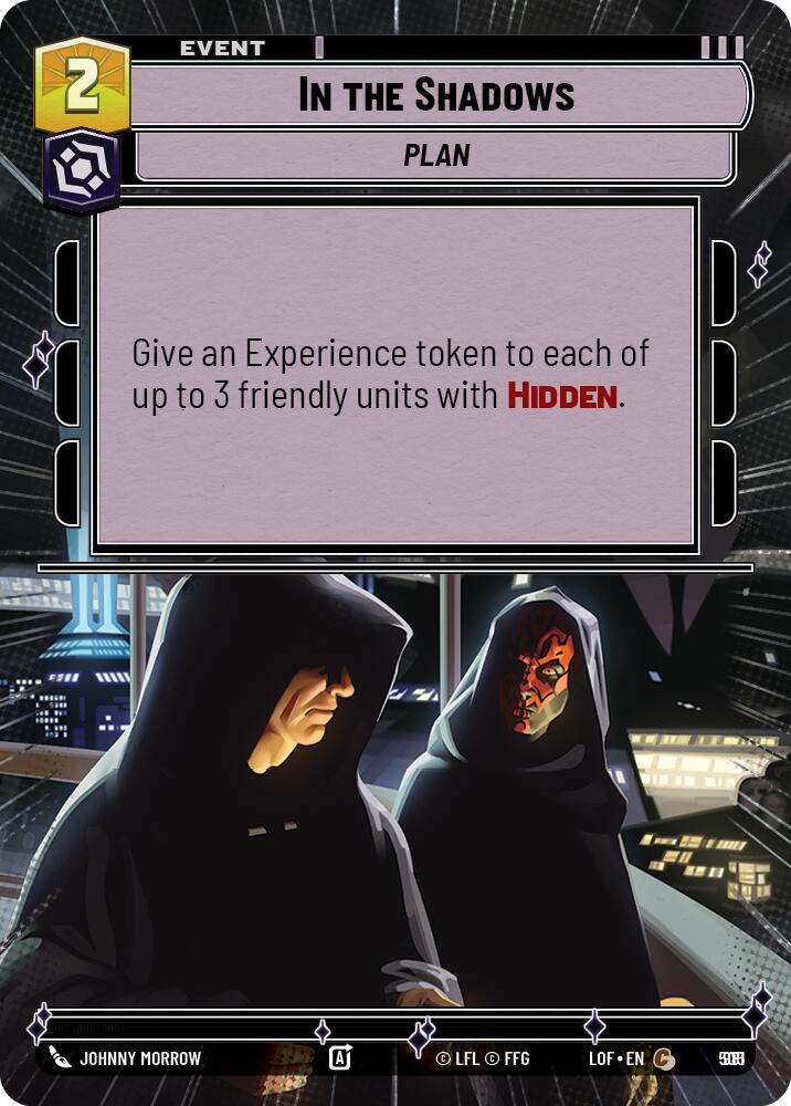 In the Shadows (981) (Hyperspace Foil) (981) [Legends of the Force]