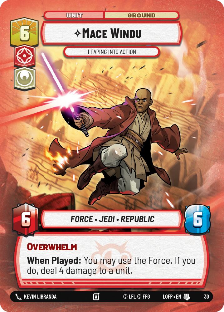 Mace Windu - Leaping into Action (30) (30) [Judge Promos]