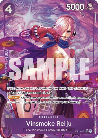 Vinsmoke Reiju (Alternate Art) [Legacy of the Master]