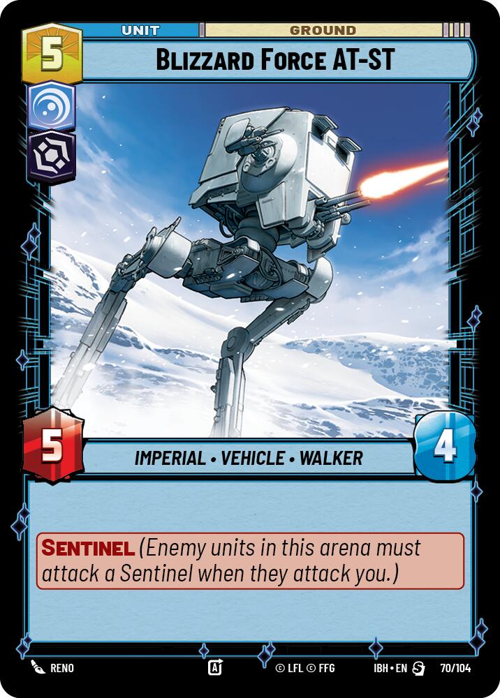 Blizzard Force AT-ST (70/104) (70/104) [Intro Battle: Hoth]