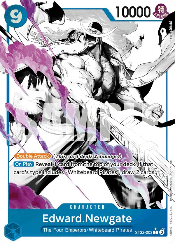 Edward.Newgate (Parallel) [Starter Deck: Ace & Newgate]