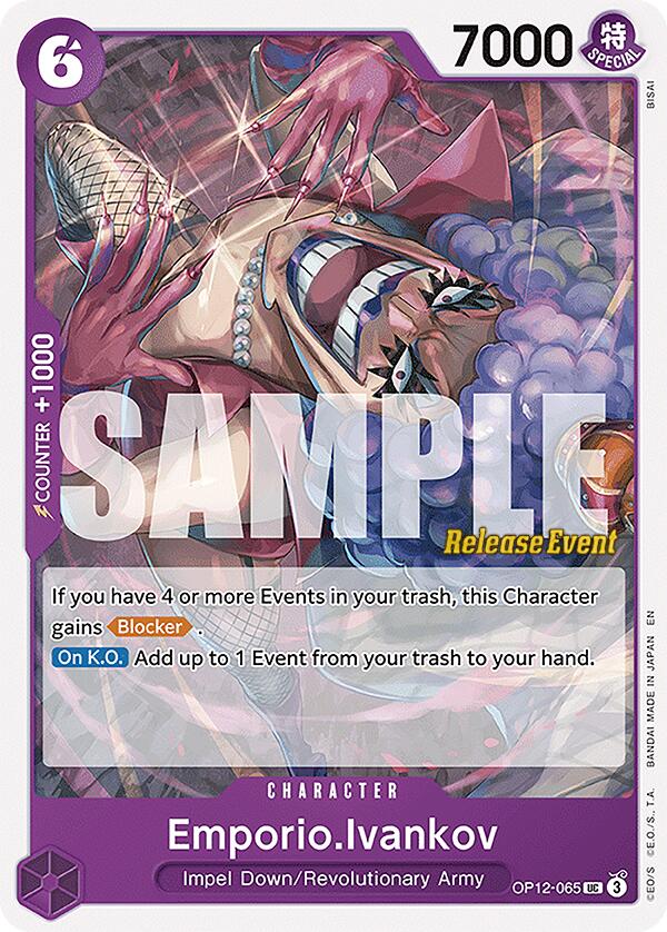 Emporio.Ivankov [Legacy of the Master Release Event Cards]