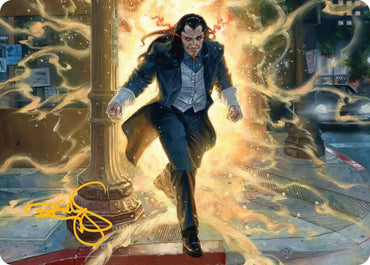 Morlun, Devourer of Spiders Art Card (Gold-Stamped Signature) [Marvel's Spider-Man Art Series]