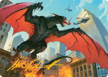 Grendel, Spawn of Knull Art Card (Gold-Stamped Signature) [Marvel's Spider-Man Art Series]