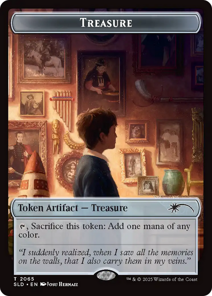 Treasure Token (2065) (Rainbow Foil) [Secret Lair Drop Series]