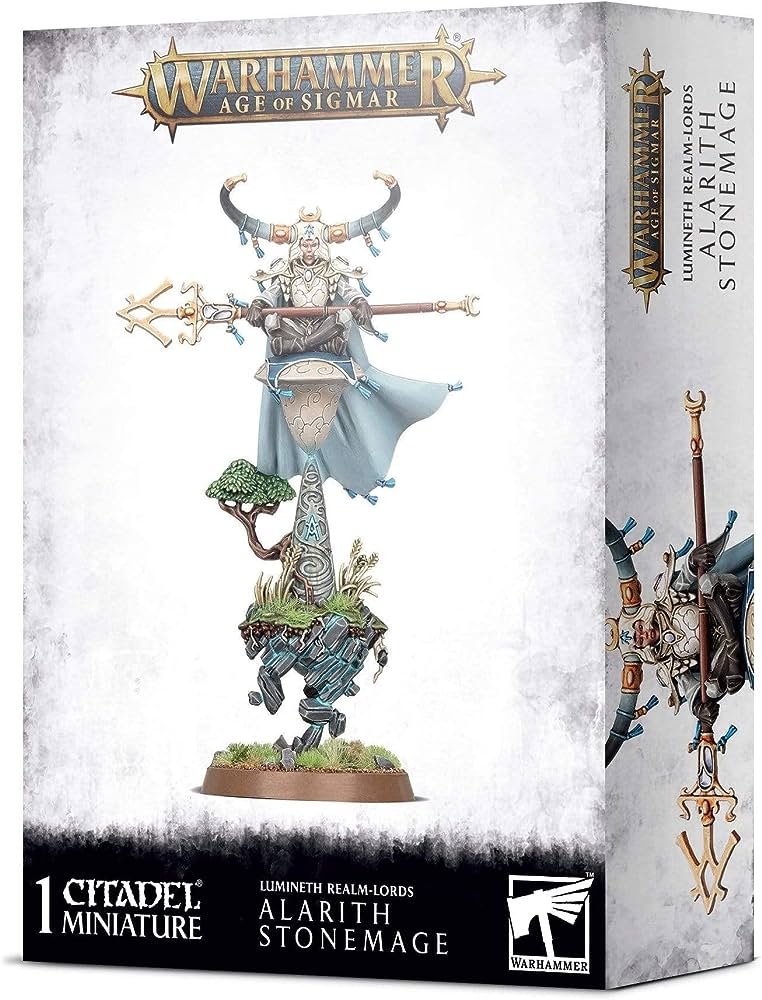 Lumineth Realm-Lords Alarith Stonemage
