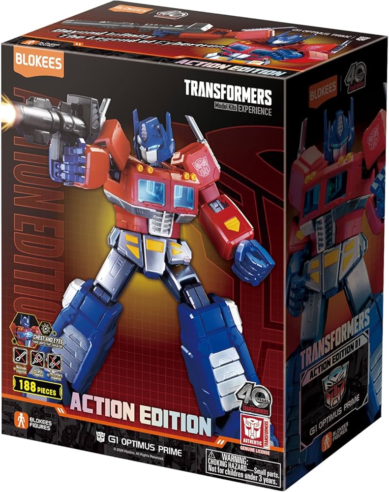 Blokees Action Edition Optimus Prime
