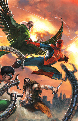 Amazing Spider-Man #54 Gabriele Dell'Otto Connecting Full Art Variant