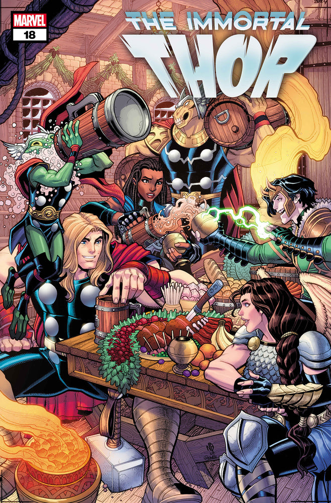 Immortal Thor #18 Nick Bradshaw Winter Holiday Variant