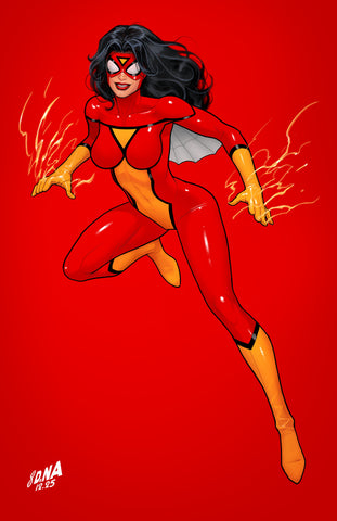 Amazing Spider-Man #22 David Nakayama Color Block Red Full Art Variant