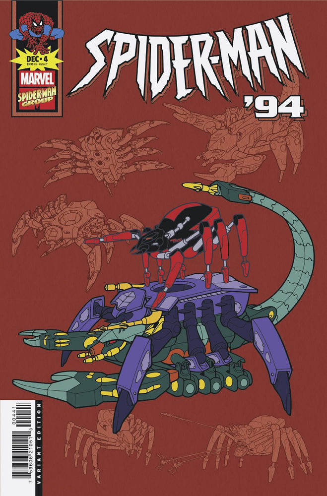 Spider-Man '94 #4 Marvel Animation Variant