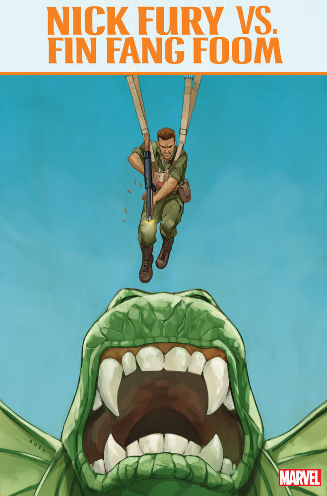 Nick Fury vs. Fin Fang Foom #1 Phil Noto Variant