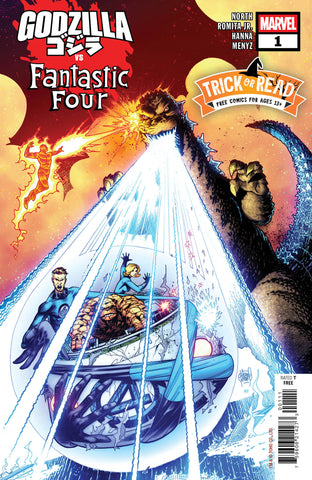 Godzilla vs. Fantastic Four #1 Halloween Trick Or Read