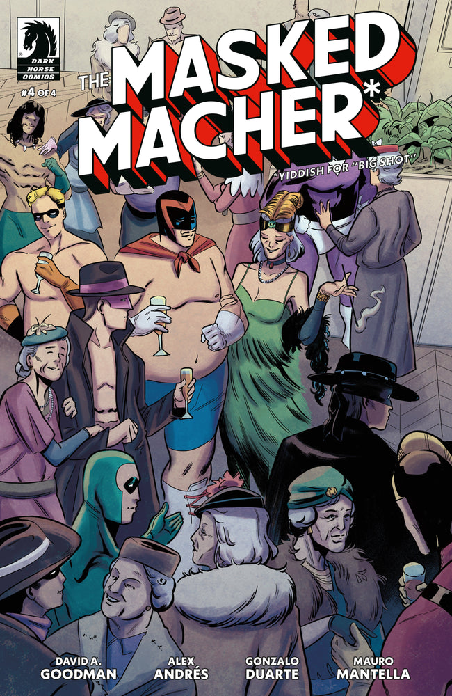 The Masked Macher #4 (Cover A) (Alex AndréS)