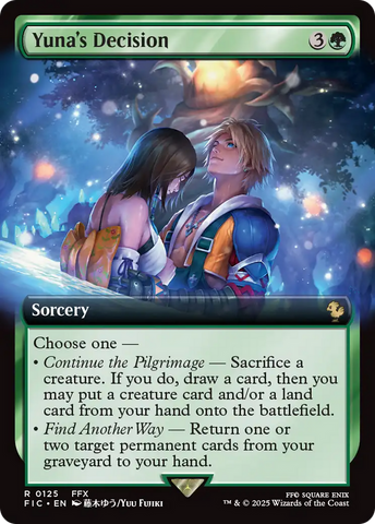 Yuna's Sending Staff - Staff of the Storyteller (Rainbow Foil) [Secret Lair Drop Series]
