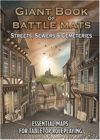 Giant Book of Battle Mats: Streets, Sewers, & Cemeteries
