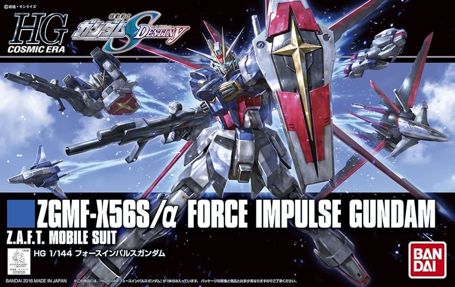 #198 Force Impulse Gundam #198 (Seed Destiny)