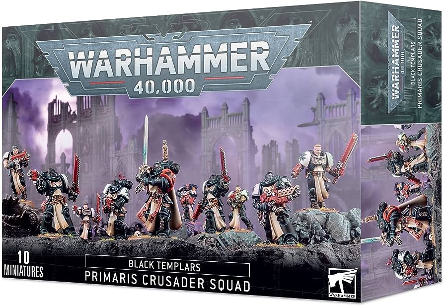 BLACK TEMPLARS: PRIMARIS CRUSADER SQUAD