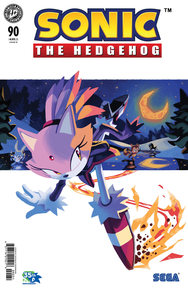 Sonic The Hedgehog #90 Variant Ri (15) (Fourdraine)