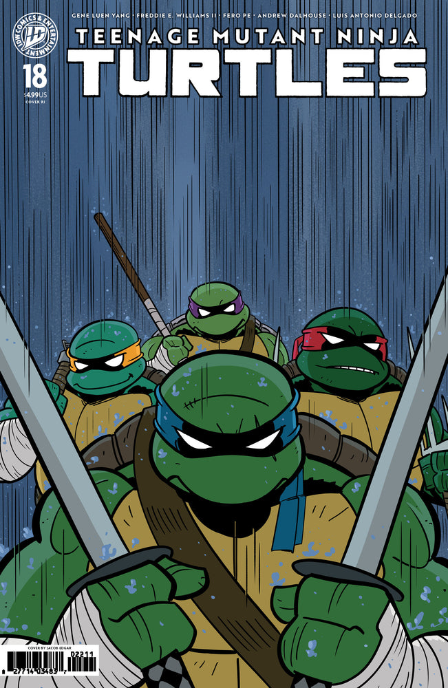 Teenage Mutant Ninja Turtles #18 Variant Ri (25) (Edgar)