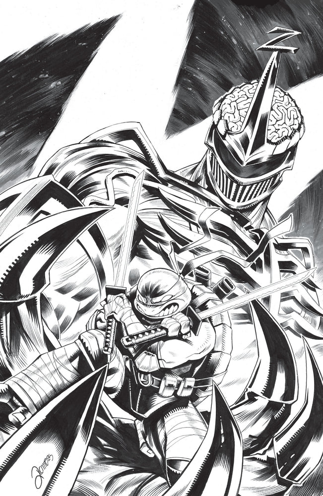 Mighty Morphin Power Rangers/Teenage Mutant Ninja Turtles III #3 E 1 in 10 Variant Edition (Full Art, Zonno)