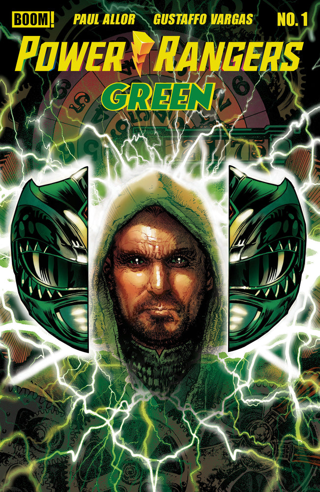 Power Rangers Green #1 Zb 2nd Print (Dressed, Harris)