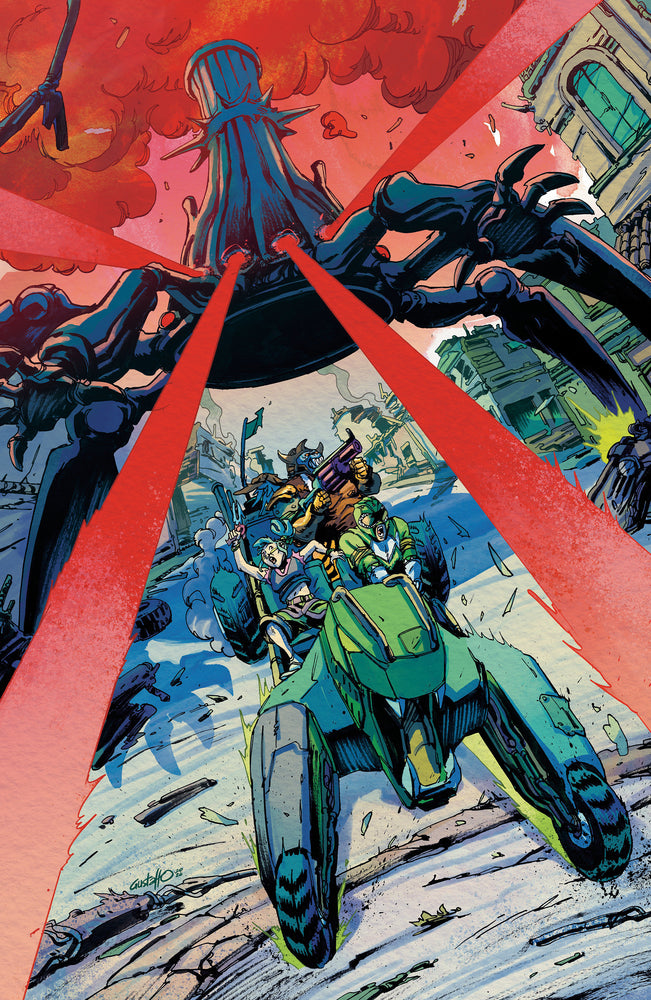 Power Rangers Green #2 E 1 in 10 Variant Edition Foil Variant (Full Art, Foil, Vargas)