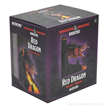 Dungeons & Dragons Bookends - Red Dragon