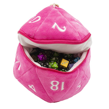 D20 Dice Bag - Pink