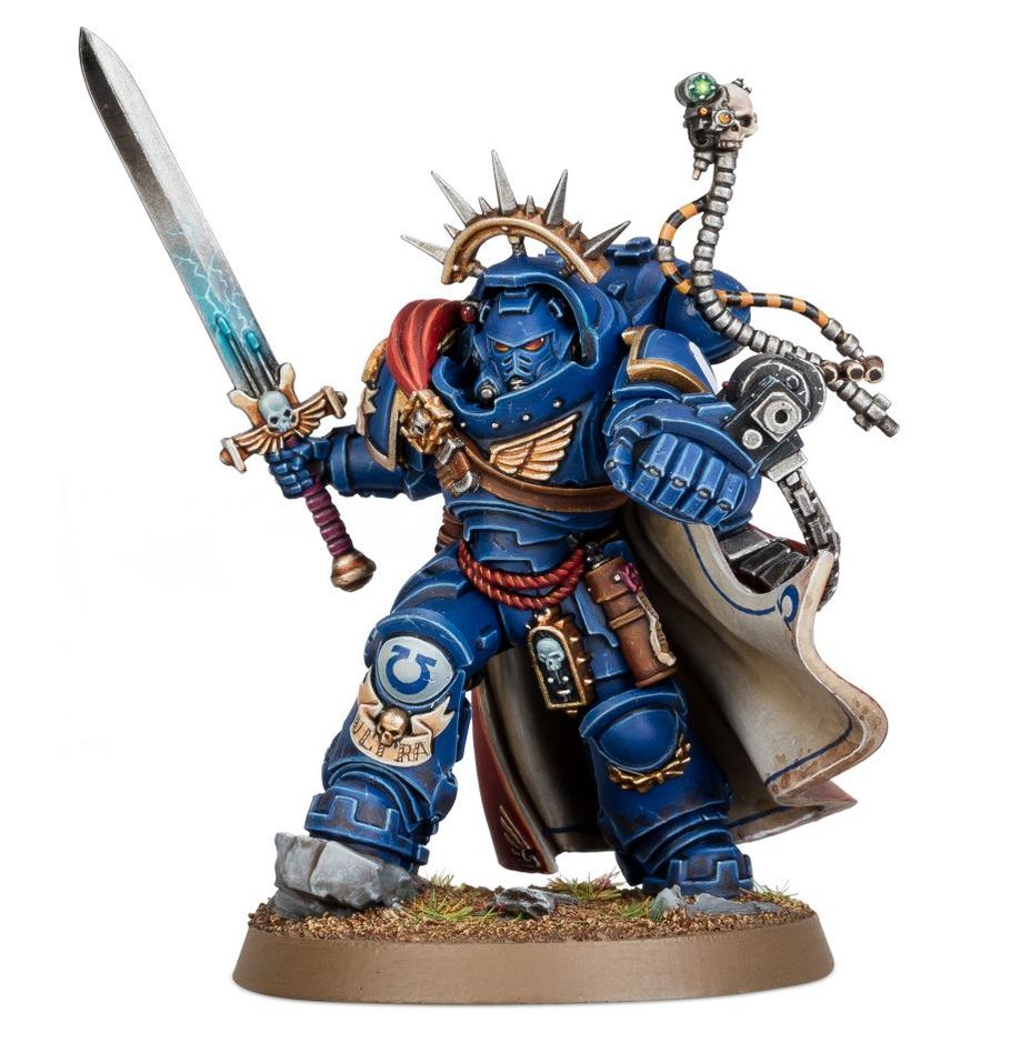 Space Marine Captain in Gravis